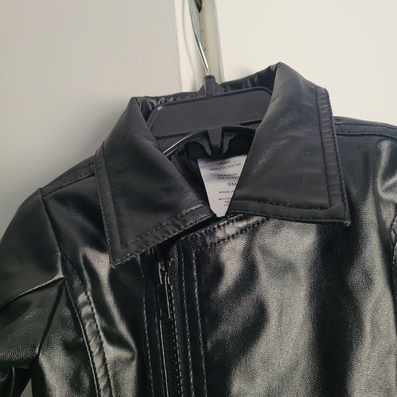 3-6m Mayfair Faux Leather Jacket - Picture 5 of 6